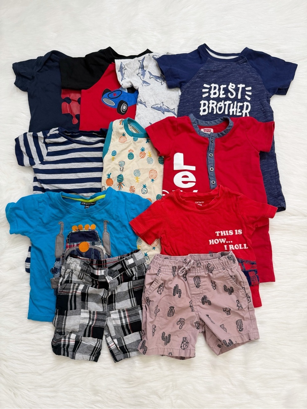 18 Months Baby Boy Summer Clothes LOT